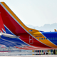 Boeing 737 Max jets are grounded at Sky Harbor International Airport, Thursday, March 14, 2019 in Phoenix.